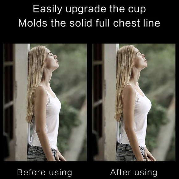 Boob Job Breast Enhancement Insert Skin Sticky Reusable For Bra Bikini - Picture 5 of 5